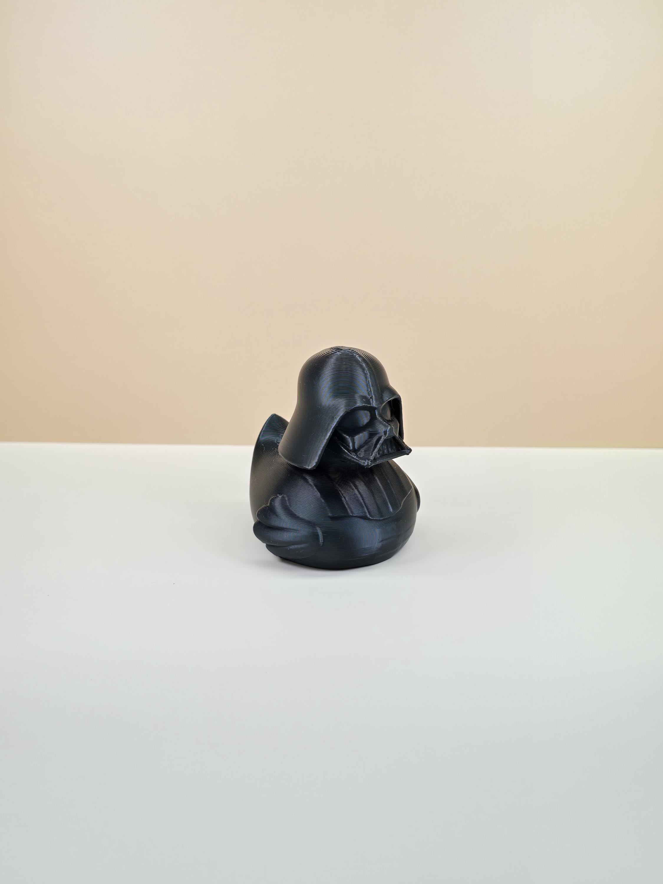 Darth vader 3d printed ducky rubber duck style