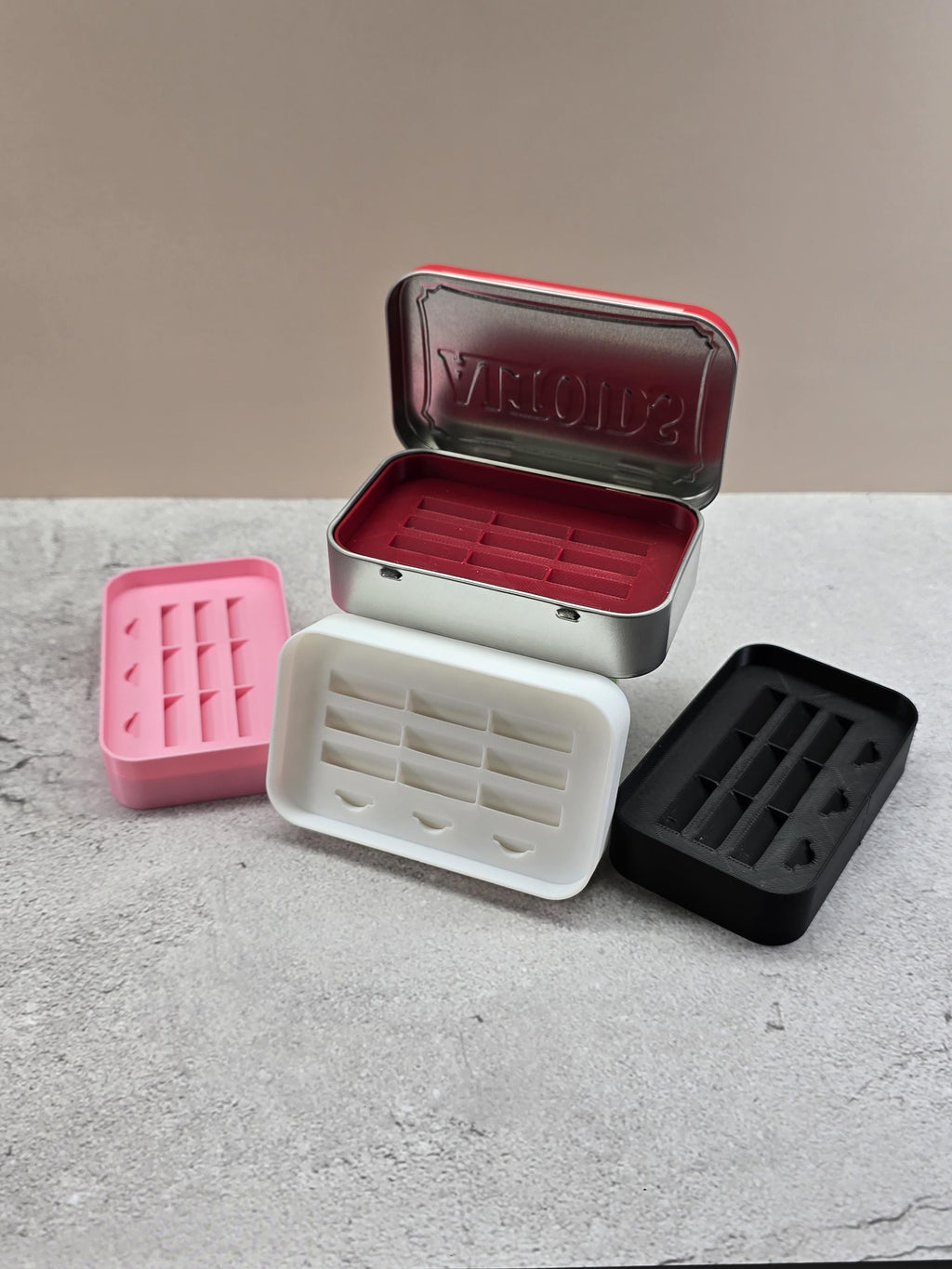 Altoids tin switch game holder with micro sd slots
