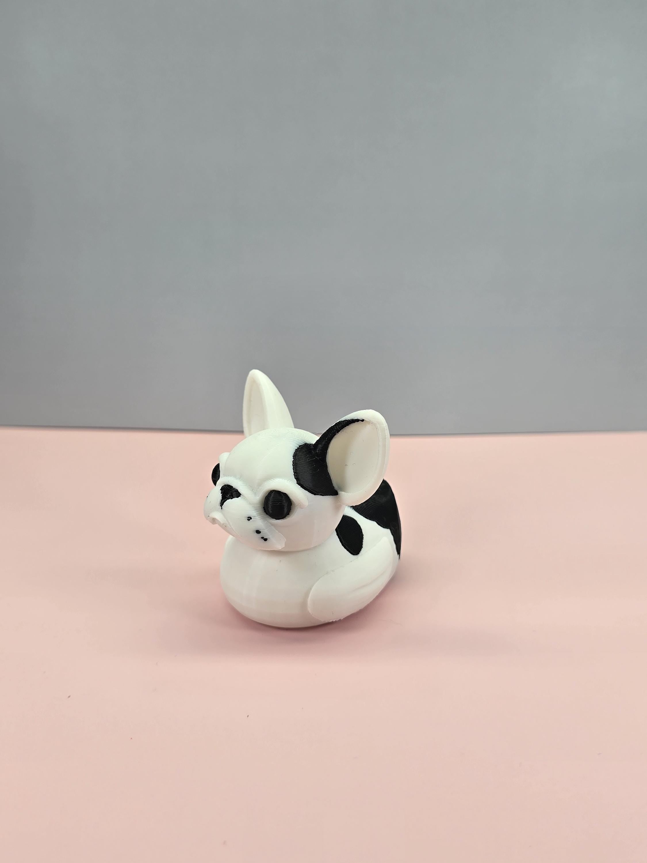 3D Printed French Bulldog Ducky Jeep duck