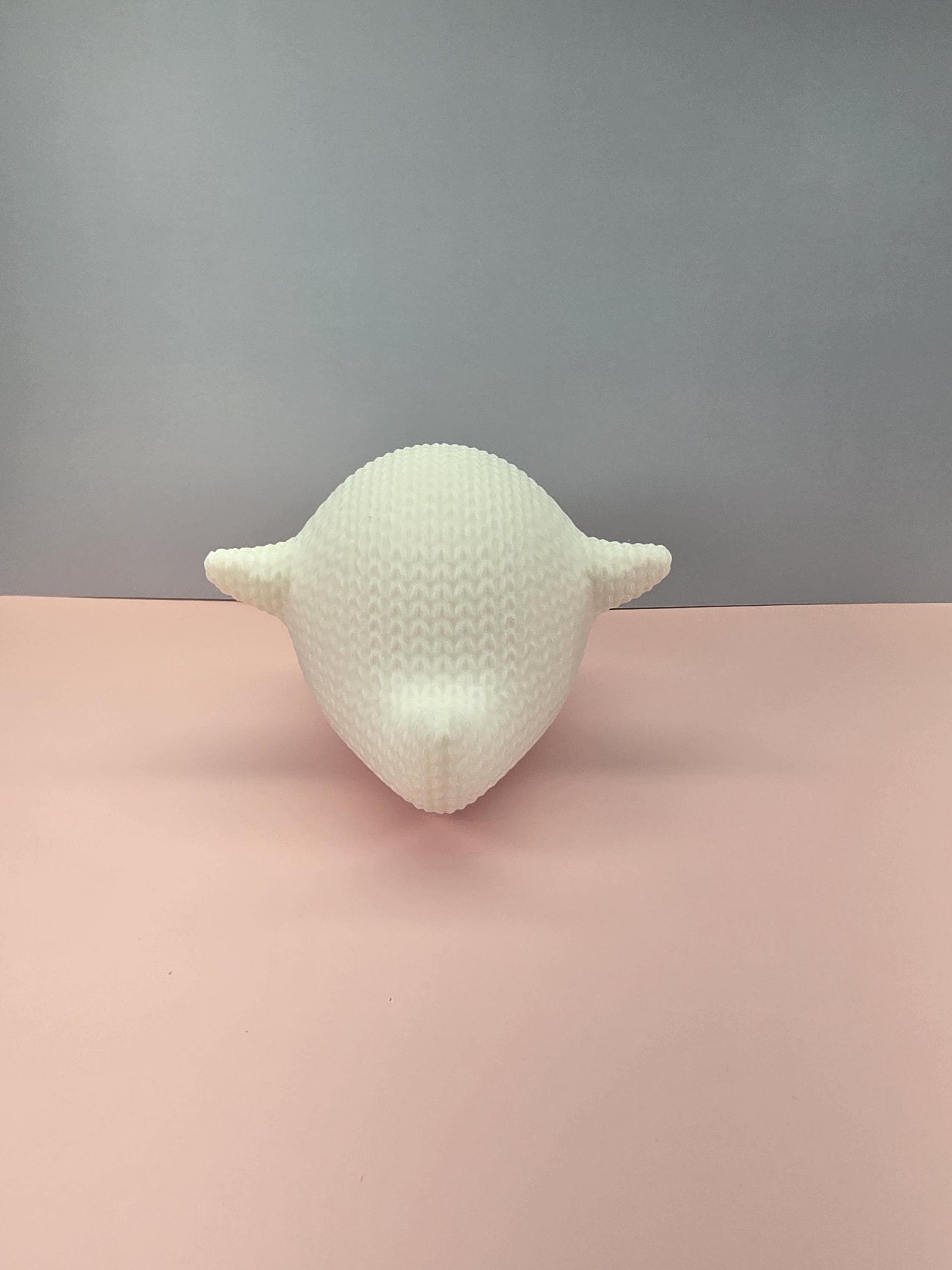 3D Printed Boo Knitted Figure