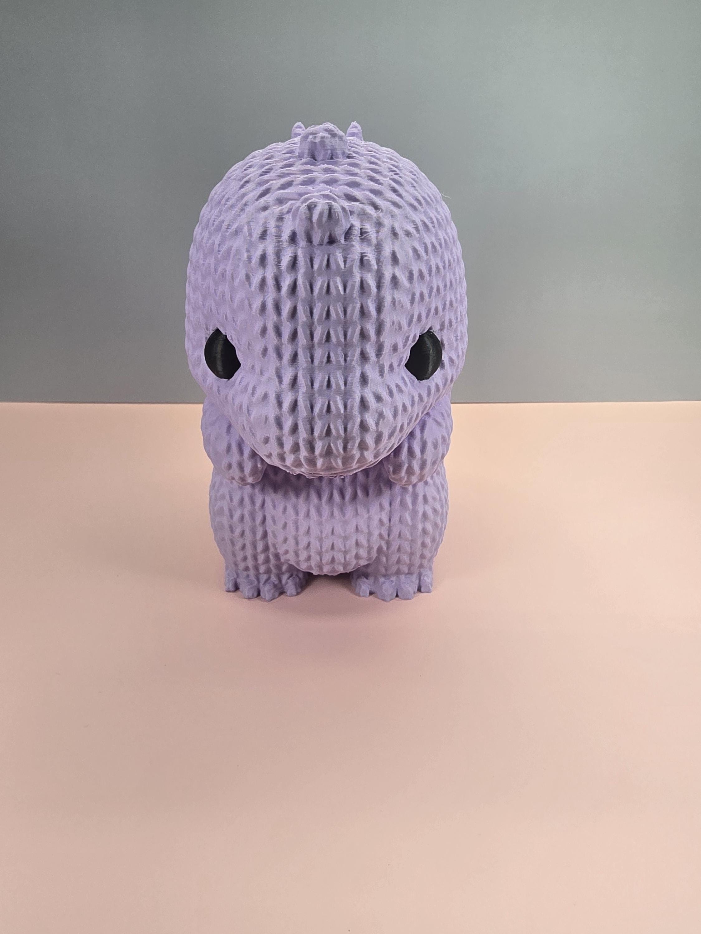 3D Printed Baby Dino knitted design 2 sizes available