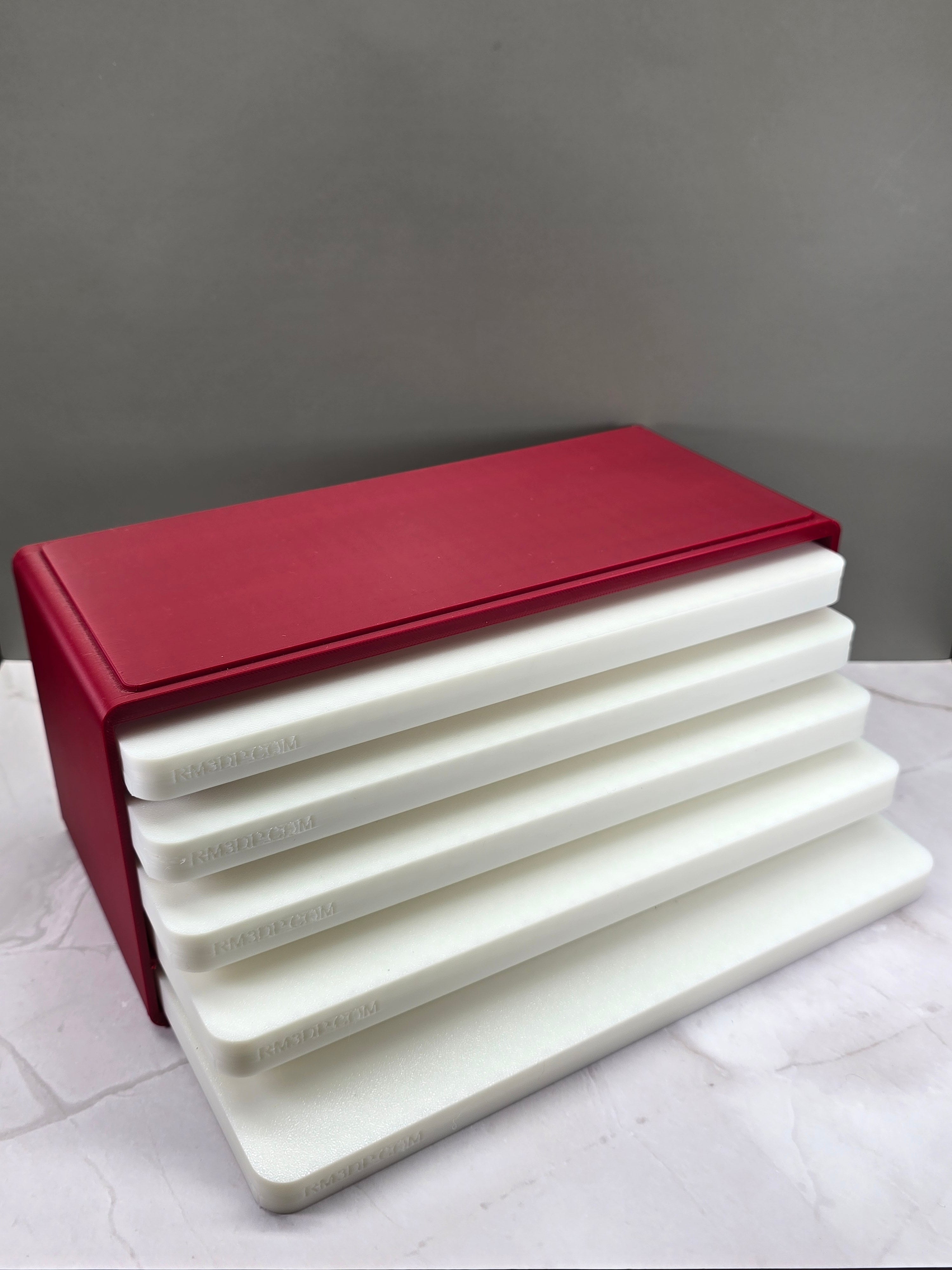 3D Printed Watch Parts Storage Cabinet, 5 Tray Organizer